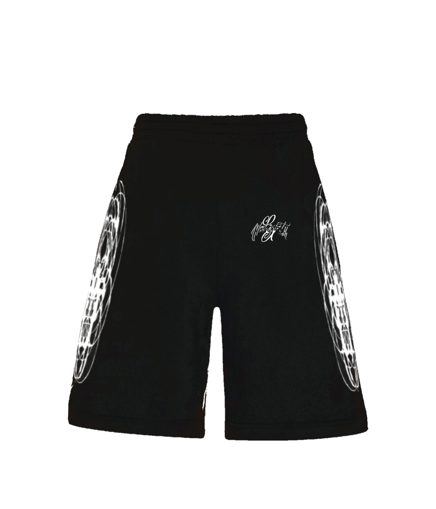 MEMBER "TRIPLE LOGO" + WHITE JORTS BLACK