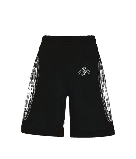 MEMBER "TRIPLE LOGO" + WHITE JORTS BLACK