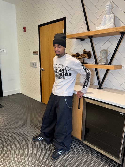 BUY ART NOT DRUGS SHORT LONG SLEEVE