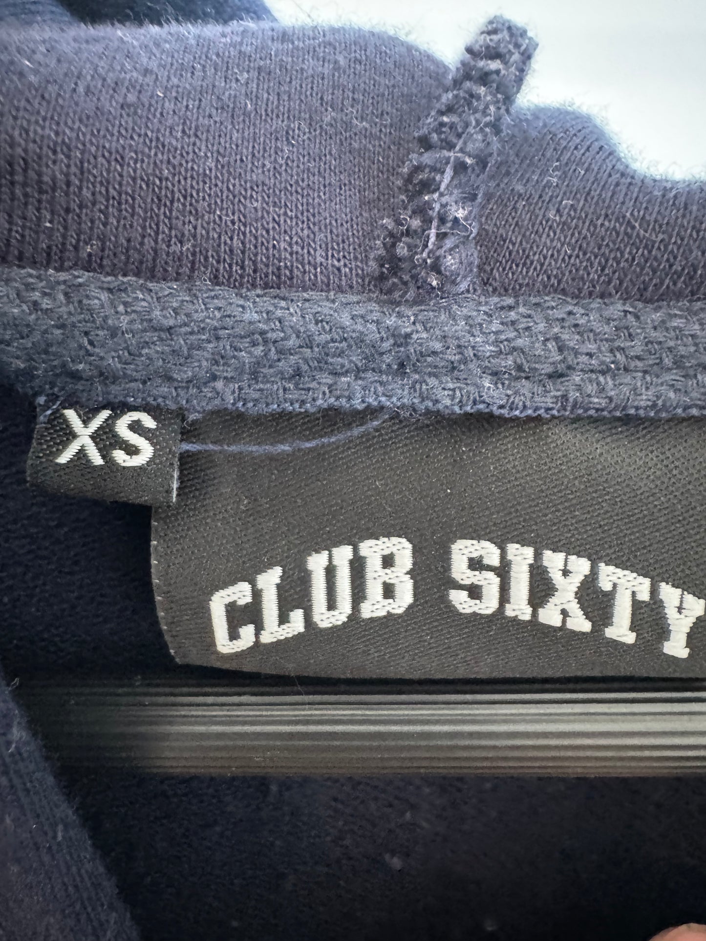 XS NAVY MEMBER ZIP-UP