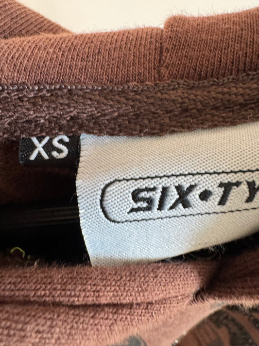 XS BROWN BUYARTNOTDRUGS SWEATSUIT