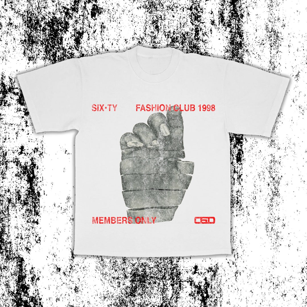 SIX•TY MEMBERS ONLY OVERSIZED T-SHIRT