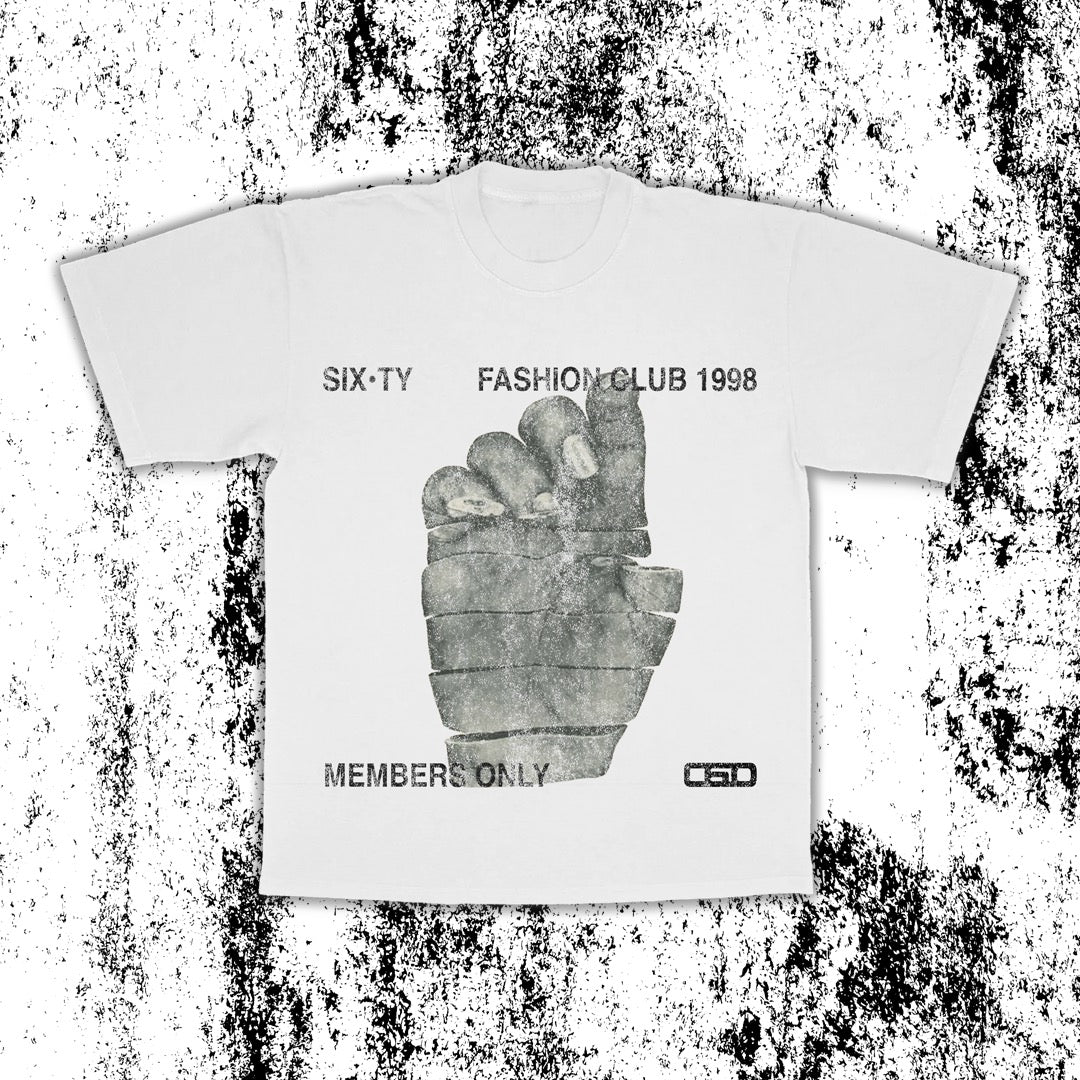 SIX•TY MEMBERS ONLY OVERSIZED T-SHIRT